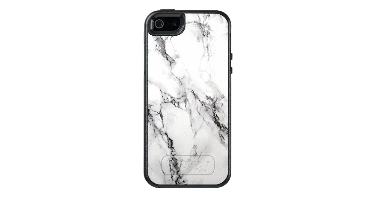 Modern Simple White Marble Stone Otterbox Iphone Case Zazzle Com Black and white does more than create contrast—using the two correctly can create depth. zazzle