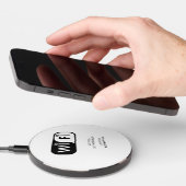 Modern Simple Wifi Network Internet Password Wireless Charger (Hand)
