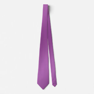 Modern Simply Solid purple gradient Wave pattern Neck Tie