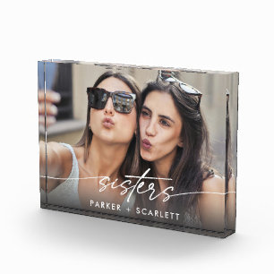 Modern Sisters Create Your Own Photo Script Block