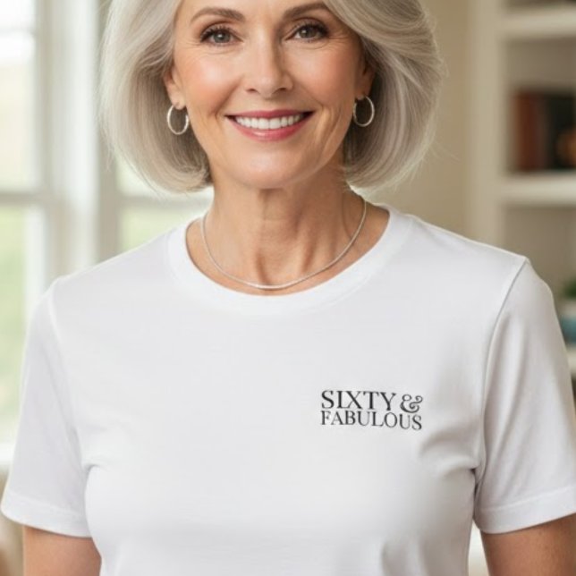 Modern Sixty and Fabulous Bold 60th  Tri-Blend Shirt (Creator Uploaded)