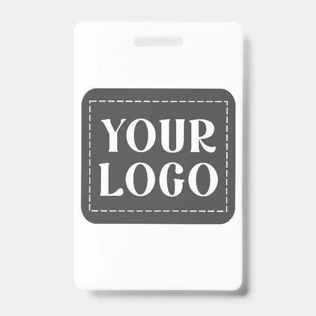 Modern, Sleek, Sophisticated & Customizable Badge (Front)