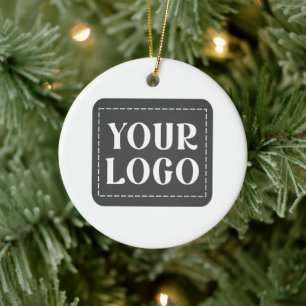 Modern, Sleek, Sophisticated & Customizable Ceramic Ornament