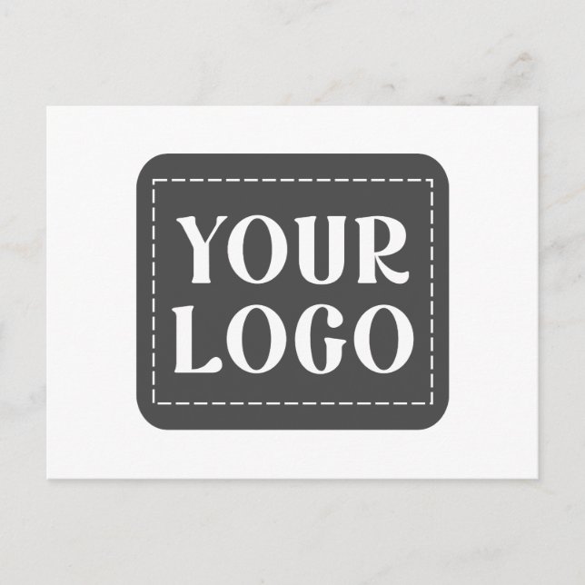 Modern, Sleek, Sophisticated & Customizable Postcard (Front)