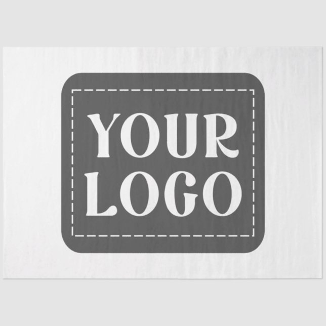 Modern, Sleek, Sophisticated & Customizable Tissue Paper (Front)