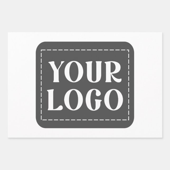 Modern, Sleek, Sophisticated & Customizable Wrapping Paper Sheets (Front)