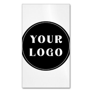 Modern, Sleek, stylish, & Customizable Business Card Magnet