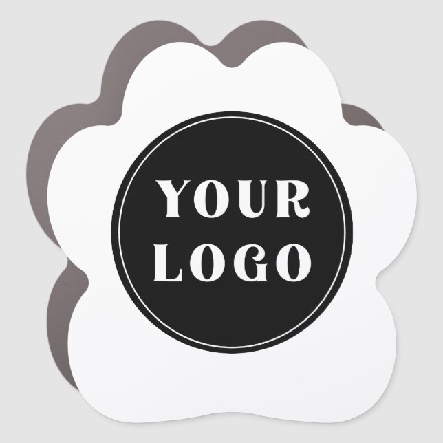 Modern, Sleek, stylish, & Customizable Car Magnet (Front)