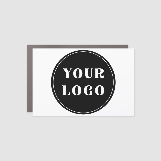 Modern, Sleek, stylish, & Customizable Car Magnet (Front)