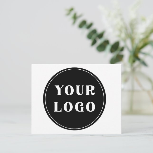 Modern, Sleek, stylish, & Customizable Holiday Card (Standing Front)