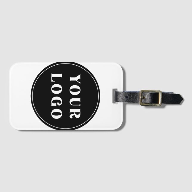 Modern, Sleek, stylish, & Customizable Luggage Tag (Front Horizontal)