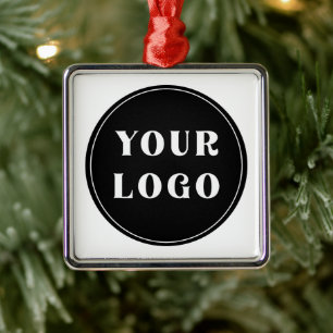 Modern, Sleek, stylish, & Customizable Metal Ornament