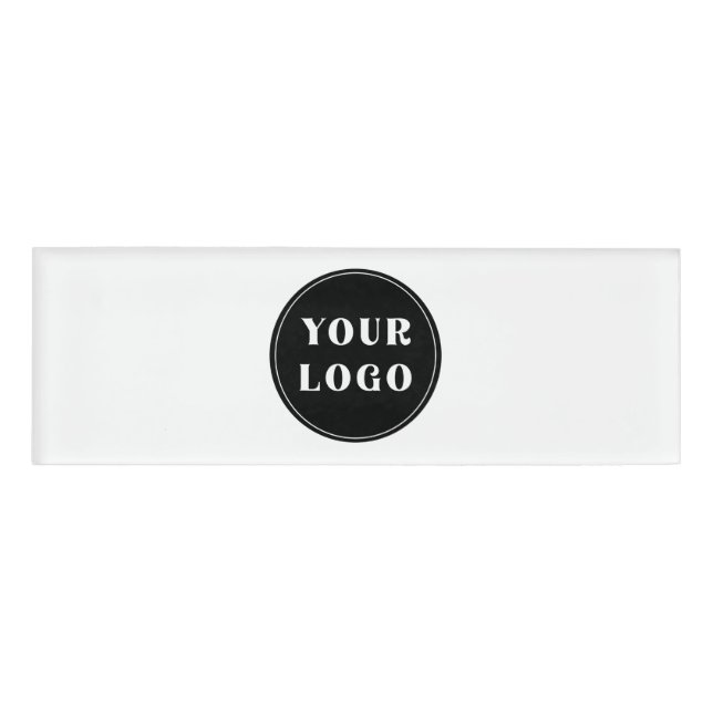 Modern, Sleek, stylish, & Customizable Name Tag (Front)