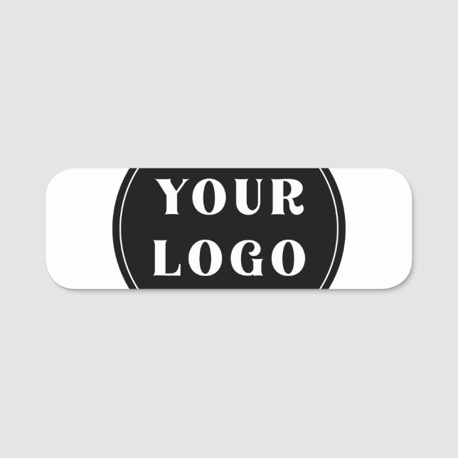 Modern, Sleek, stylish, & Customizable Name Tag (Front)