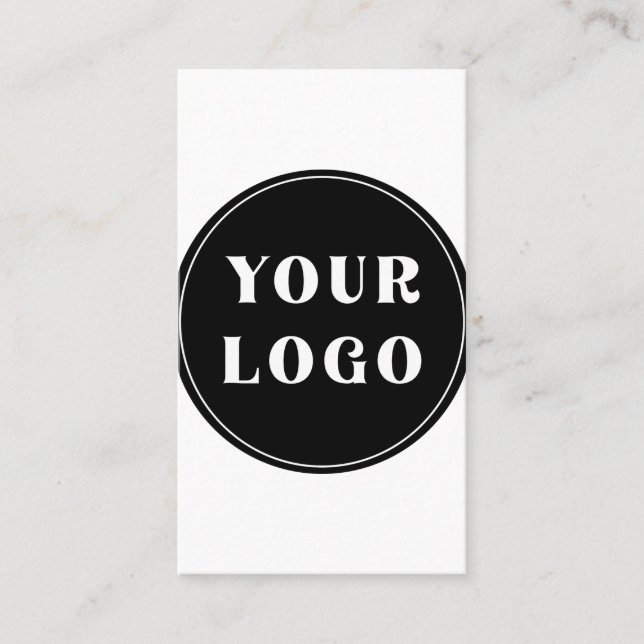 Modern, Sleek, stylish, & Customizable Place Card (Front)