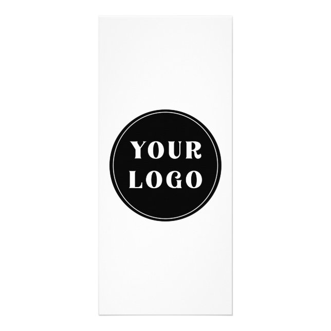 Modern, Sleek, stylish, & Customizable Rack Card (Front)