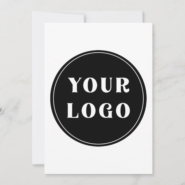 Modern, Sleek, stylish, & Customizable Thank You Card (Front)