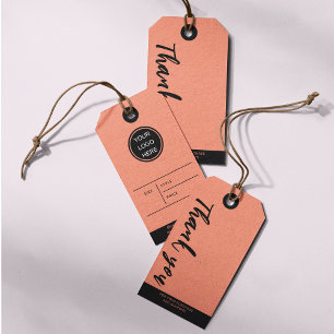 Modern Small Business Clothing Price Hang Tag