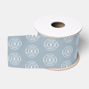 Modern Small Business Logo Promotional Branded Grosgrain Ribbon