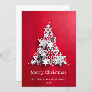 Green White or Black Christmas Card Digital file for DIY printing Elegant Classy Printable Christmas Holiday Photo Card in Maroon Blue