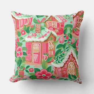 Modern Snowflake Winter Pillow – Neutral