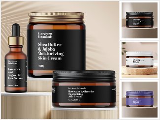 Modern Soap and Cosmetic Packaging