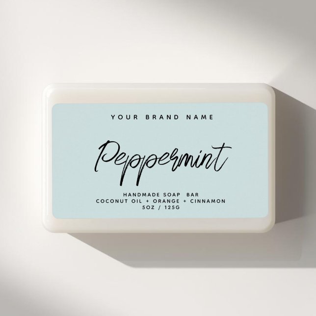 Modern soap simple elegant cosmetics label (Creator Uploaded)