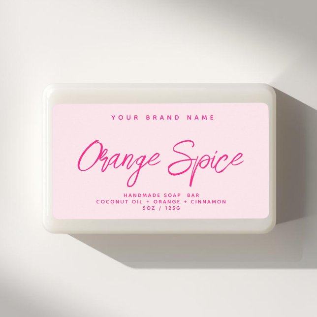 Modern soap simple elegant cosmetics label (Creator Uploaded)