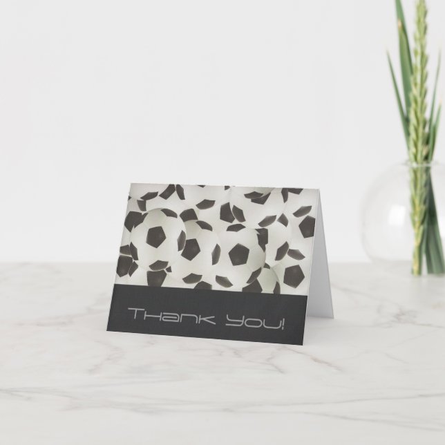 Modern Soccer Balls Thank You (Front)