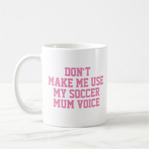 Modern Soccer mom trendy Football Coach Coffee Mug