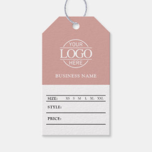 Modern Social Media Business Logo Price Hang Tag