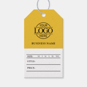 Modern Social Media Business Logo Price Hang Tag