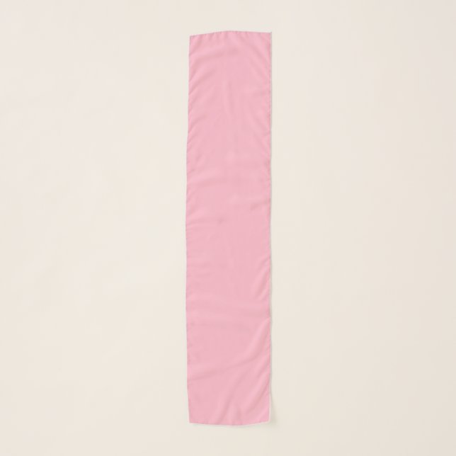Modern Soft Pink Monochrome  Scarf (Front)