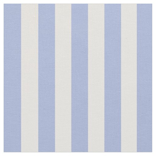 Modern Soft Steel Blue White Stripes Fabric