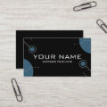 Modern Software Developer Technology Web Design Business Card | Zazzle