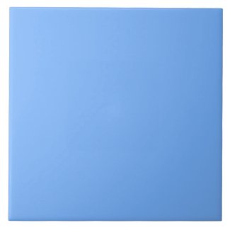 Modern Solid Blue Ceramic Tile