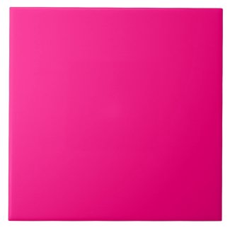 Modern Solid Dark Pink Ceramic Tile