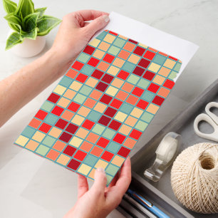 Modern solid geometric shapes pattern 28 envelope mailers