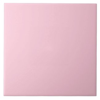 Modern Solid Light Pink Ceramic Tile