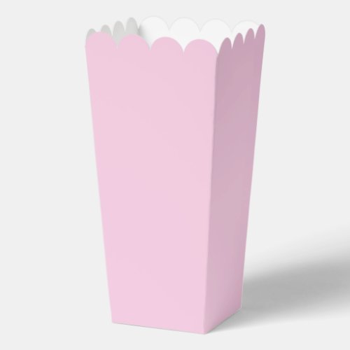 Modern Solid Pink Simple Chic Elegant Favor Box