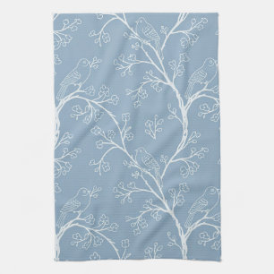 Modern Songbird Garden Kitchen Towel