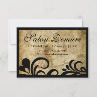 Modern Sophisticated Salon Gift Certificates