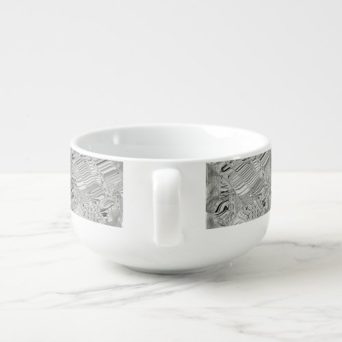 Modern soup mug