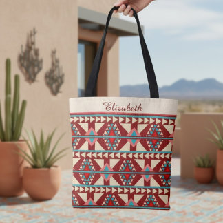 Modern Southwest Style Tote Bag