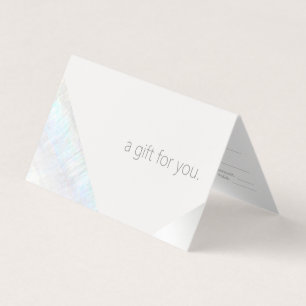 Modern Spa beauty Salon Gift Certificate