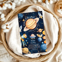 Modern Space Outer Galaxy  Books for Baby