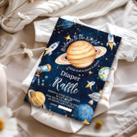 Modern Space Outer Galaxy  Diapper Raffle