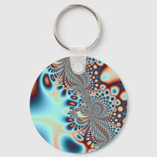 Modern Spiral Keychain