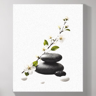Modern Spiritual Meditation Room Decor Canvas Photo Tile