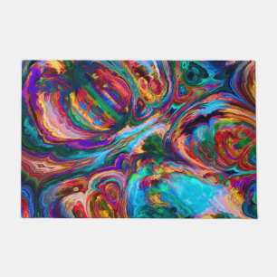 Modern Splash of Paints Doormat